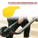 Dashboard Panel Waterproof Cover for Scooter ES1 ES2 ES3 ES4 Tool (Yellow) A