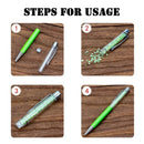 27 PACK Colorful Empty Tube Floating DIY Pens Ballpoint Pens, Building Your