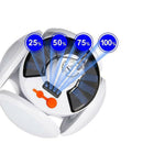 Folding Football Bulb 5 Leaf Night Light Bulb Portable Camping Lantern USB/Solar