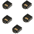 5Pcs 3.5mm Headset Jack Earphone Socket Audio Port Connectors for Xbox One