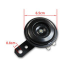 Universal Motorcycle Electric Horn kit 12V 1.5A 105db Round Loud Horn Sp XTF