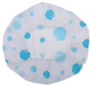 1 x Random Waterproof Shower Cap Thicken Saunas Bath Hat kids Hair Bathing C JR