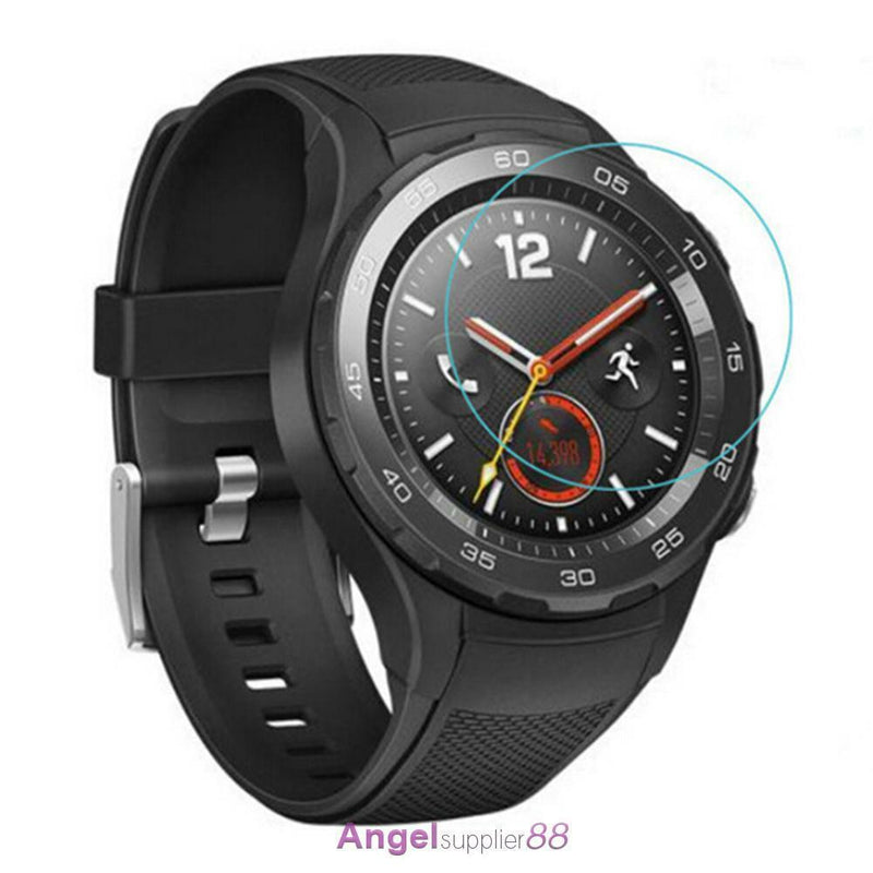2Pcs 9HD Tempered Glass Screen Protector Film Guard For New Huawei Watch 2