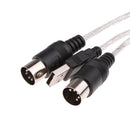 USB to MIDI PC to Music Keyboard Interface Converter Cable 2m