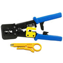 Ez Rj45 Crimp Tool for Cat 5 / Cat 6 Ez Pass- Through Connectors for Ethern