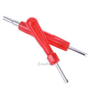 Tyre Valve Core Removal Tool+ Dual-End HVAC Installation Remover Changer SN9F