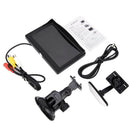 5 Inch HD Screen Monitor For Car Rearview Reverse Backup Parking Camera Cam!j