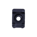 4.5mm Width Tie Cable 5.2mm Mounting Screw Saddle Base Holder 90 Pcs W3H6