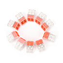 10Pcs PCT-104 wire connector for junction box 4 pin conductor terminal block BX