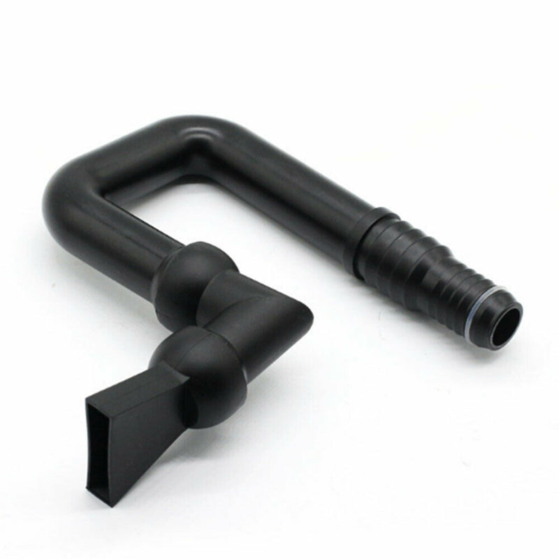Multi Angle Sump Duck Bill Nozzle Return Hose Aquarium Outflow Pipe Flexible
