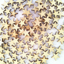 150PCS 3mm Wooden Stars Pieces Handcraft Wooden Crafts DIY Scrapbooking