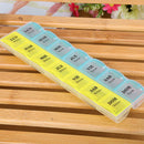 New 7 Day Pill Box Medicine Tablet Dispenser Organiser Weekly Storage for AM PM