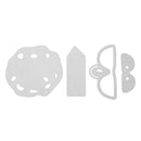 4pcs DIY Stone-shaped Cutting Dies Stencil Scrapbooking Embossing Template