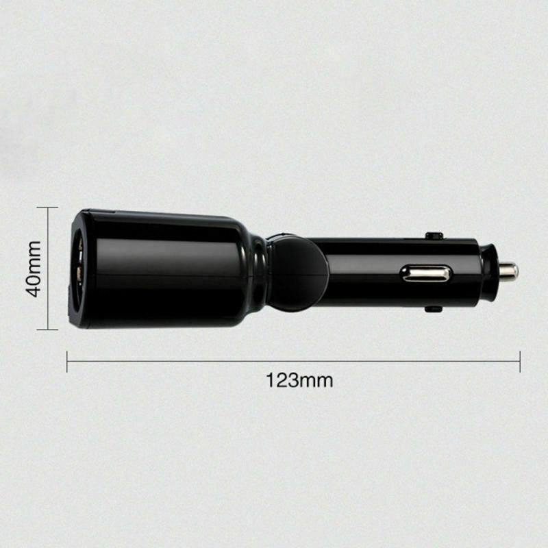 Dual USB Charger 2-Way Car Lighter Socket Splitter Adapter DC 5V 3.1A KEK
