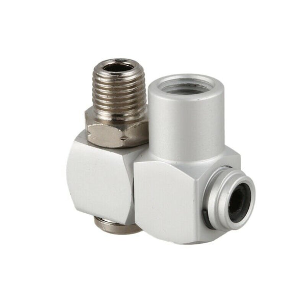1/4 compressed air joint coupling 360 Degree rotatable pneumatic adapter sw U1Y8