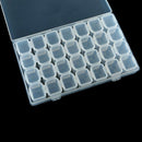 Nail 28 lattice jewelry box can be assembled demolition box nail decoration