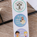 500pcs/roll kids toys Stickers for seal label Sealing decoration StickerA_3C