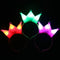 1x Tiara Pink Crown Light-Up LED Blinking Flashing Headbands Party Favors