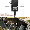 Waterproof Dual USB 9-90V Motorcycle Charger Socket Y with U6C8 F4U9