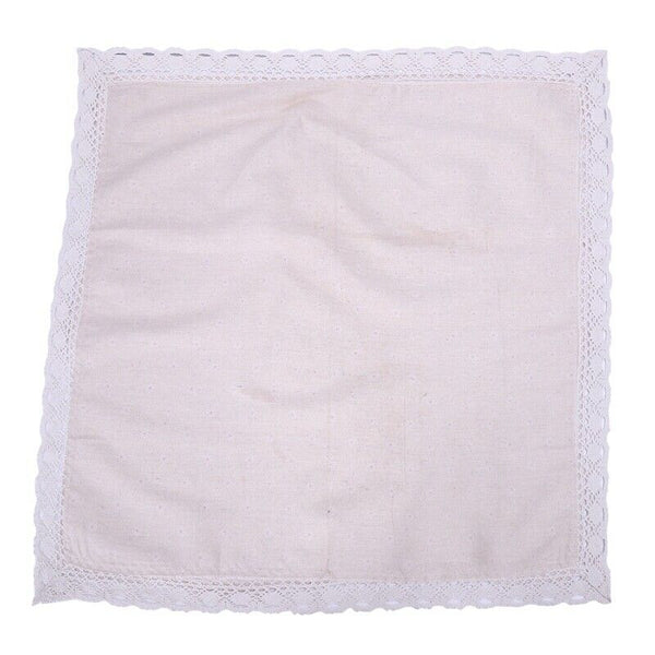 Table cloth linen rural pastoral home cover desk towels rectangle dust-proo G1Y1