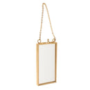 Glass Hanging Photo Frame Flower Plant Display Holder 5x10cm
