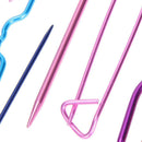 9pcs/set U Shape Twist Sewing Needles Crochet Hooks Pin DIY Knitting Tools