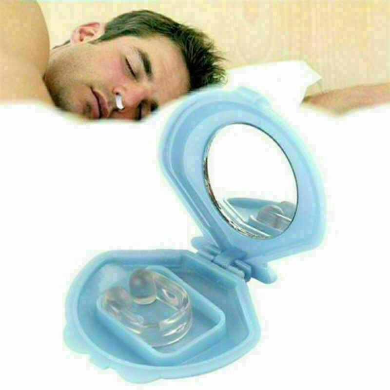 Anti Snoring Silicon Free Nose Clip Snore Stopper Device Sleeping Aid Healt T9Y0