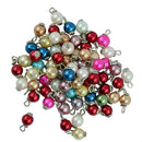 100Pcs Colors Flower Glass Pearls Charm Beads Pendant fit Necklace Bracelet