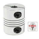 6.35mm to 6.35mm CNC Stepper Motor Shaft Coupling Coupler for Encoder