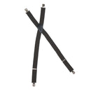 Men's X Back Suspenders Heavy Duty Adjustable Elastic Straight Clip Straps