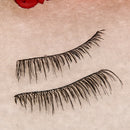 5 pairs/box Handmade False Eyelashes Black Natural Cross Long Eyelashes