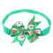 6pcs Hair Band Christmas Baby Swallowtail Bowknot Headdress Hair Accessory