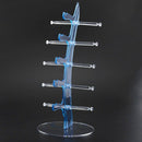 Fashion Plastic 5 Pair Sunglasses Glasses Show Rack Counter Display Stand H Q5U6