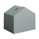 Tissue Box Holder Organizer House Shaped for Hotel Cafeteria Hotel Gray
