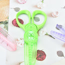 mini scissors handmade diy photo album lace plastic children safety scissors  LJ