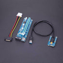 The fifth generation of PCIE 1X to 16X extension card to strengthen the pow