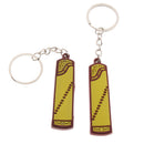 2 Pcs Guitar Keychain Key Chain Piano Key Chain Purse Bag Pendant C