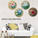 Brand New Set Of 7 Pack Embroidery Bamboo Hoop,7 Sizes Round Cross Stitch H