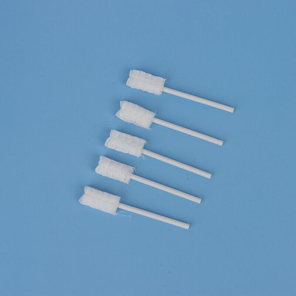 Baby Tongue Cleaner Disposable Gauze Toothbrush Paper Rod Infant Oral Cleanin JR