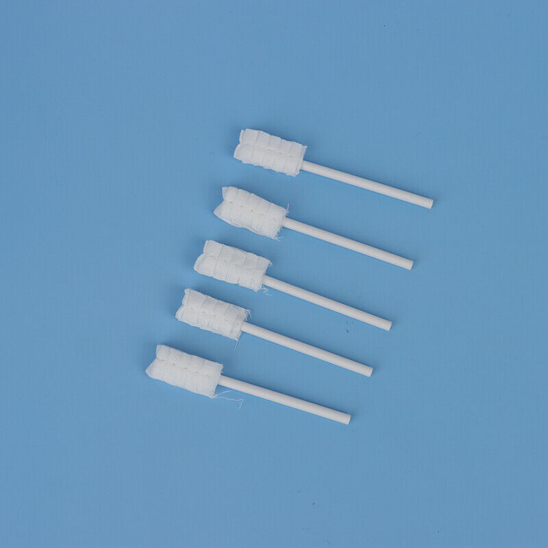 Baby Tongue Cleaner Disposable Gauze Toothbrush Paper Rod Infant Oral Cleanin JR