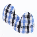 36 Pairs Winter Fashion Women Fabric Geometry Round Ear Stud Earrings Set