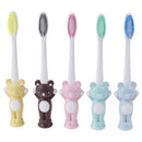 1pc baby soft-bristled toothbrush for children cartoon bear training dental MO
