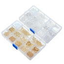2 Boxes of 580pcs/box Jewelry Making Findings Kit Jewelry Making Starter Kit