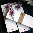 40pcs/lot DIY Creative Retro Flower Bookmark Book Mark Message Cards Bookma