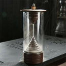 Time Hourglass Ceramic Backflow Incense Holder Incense Burner Windshield Co