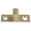 Double ball catch Brass brass hardware 46 mm, for cabinet doors