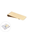 Fashion Simple Metal Money Clip 2 Colors Man Clamp Holder For Money Wallet Bj