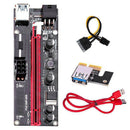 60Cm Ver009S Pci-E Riser Card Pcie 1X To 16X Usb 3.0 Data Cable Bitcoin Min A4T1