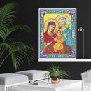 5D DIY Special Shaped Diamond Painting Religious Embroidery Kit Home Decor