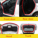 10M L-Shape Car Door Hood Trunk Trim Edge Moulding Weatherstrip Seal Strip